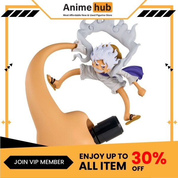 [100% Original] MONKEY D.LUFFY ONE PIECE BANPRESTO GEAR 5 FIGLIFE VOL.4 OP000048 - Image 3