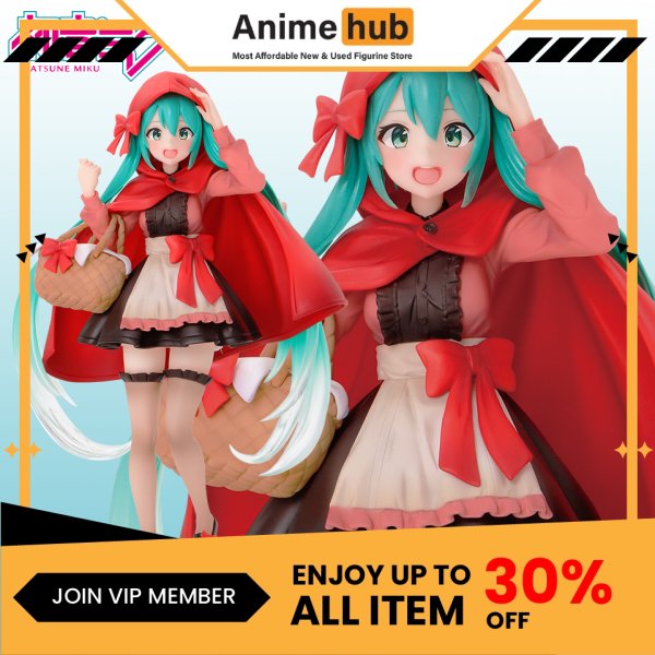 [100% Original] TAITO Hatsune Miku Wonderland Figure - Red Riding Hood MK00057 - Image 2