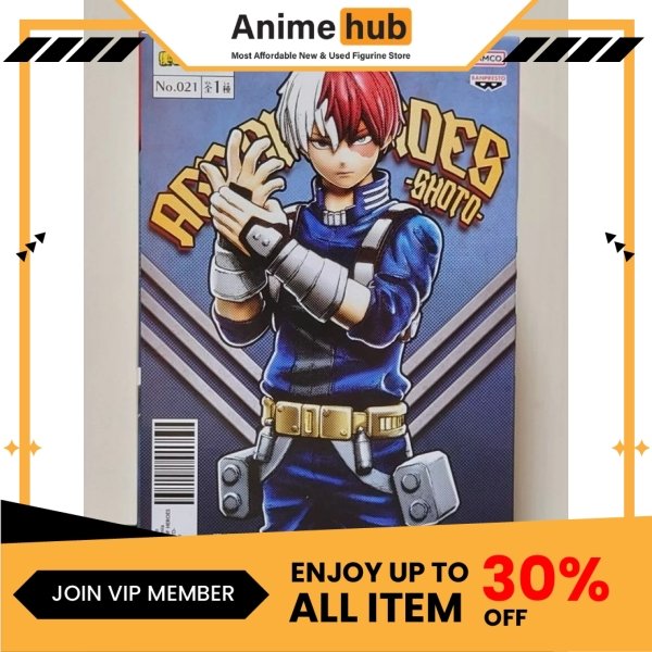 [100% Original] Japan Banpresto My Hero Academia Age Of Heroes 021 21 Shoto Todoroki II HA00028N