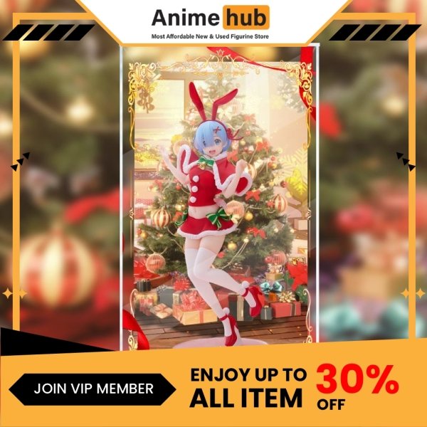 [100% Original] TAITO Re:Zero Precious Figure Rem Winter Bunny ver. RE00139 - Image 3