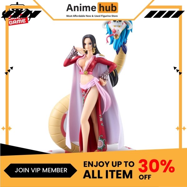 [100% Original] Banpresto One Piece DXF The Grandline Series Extra+ - Boa Hancock OP000054 - Image 4