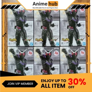 [100% Original]  Banpresto Kamen Rider W Hero's Brave Statue Figure Kamen Rider Joker KR00008N