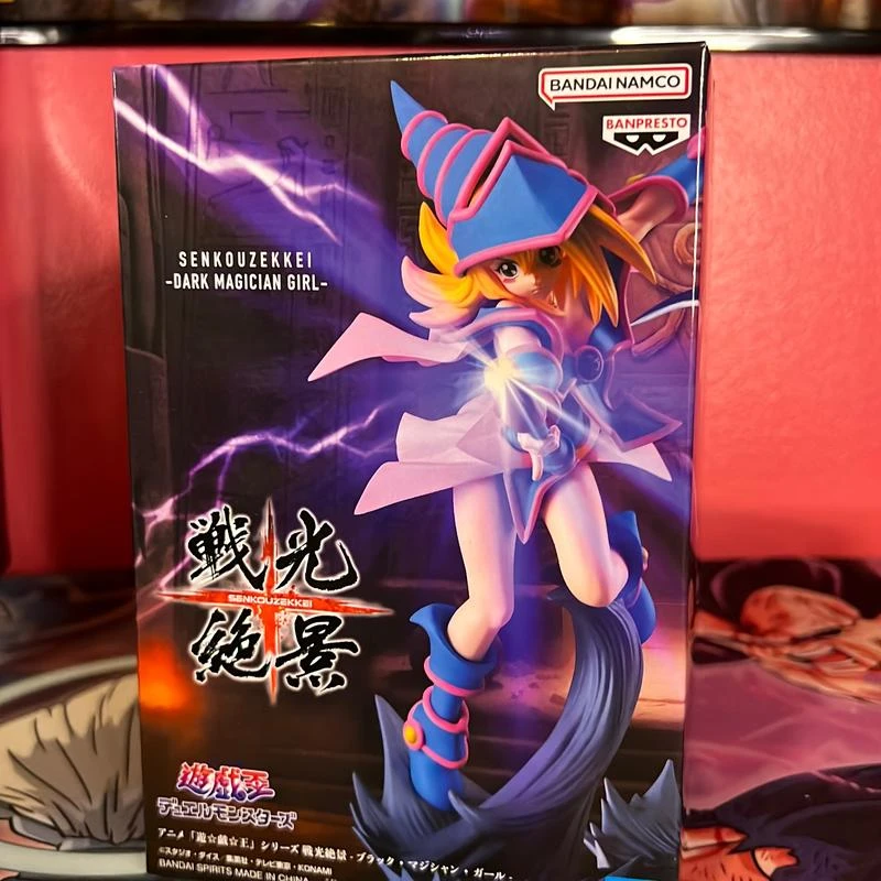 [100% Original] BANPRESTO Senkou Zekkei Yu-Gi-Oh! Duel Monsters Dark Magician Girl Figure YGO0001