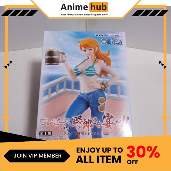 [100% Original] Banpresto One Piece Nami Figurine OP000052