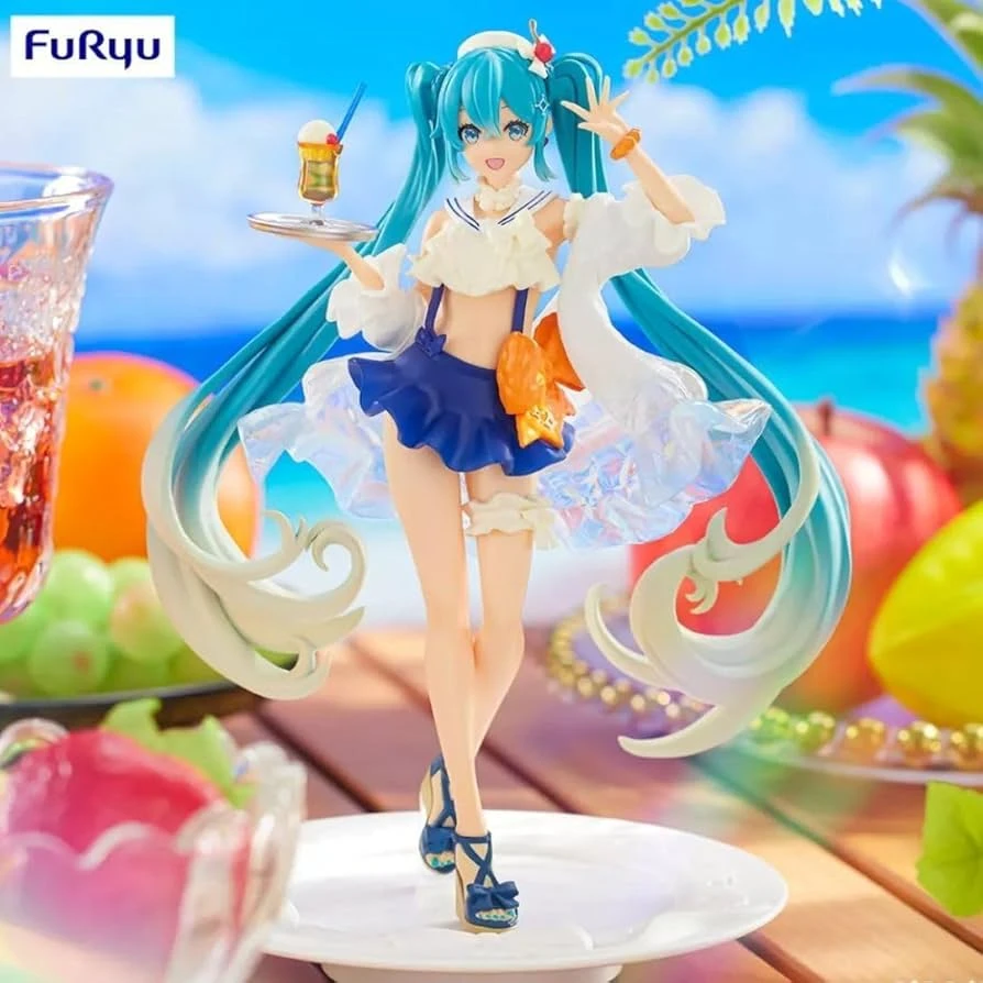[100% Original] Vocaloid Hatsune Miku Exc8d creative Figure Tropical Juice Ver. Japan FURYU MK00056