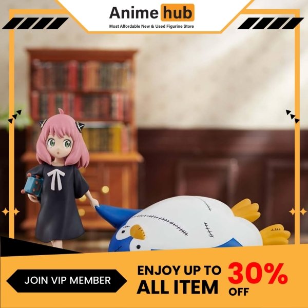 [100% Original] Japan Banpresto Spy x Family Break Time Collection Anya Forger & Penguin Anya figure B1194 SF00010 - Image 2