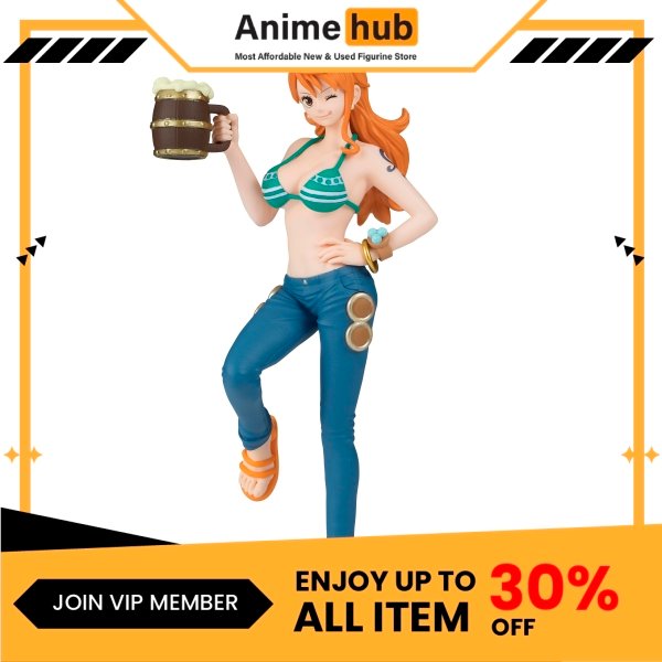 [100% Original] Banpresto One Piece Nami Figurine OP000052 - Image 4