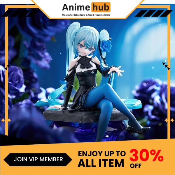 [100% Original] Furyu - Noodle Stopper Flower Fairy Blue Rose ver. Hatsune Miku MK00058 - Image 2