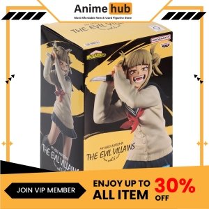 [100% Original] My Hero Academia Figure Himiko Toga The Evil Villains 6 Banpresto HA00068