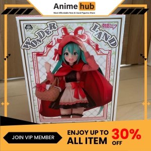 [100% Original] TAITO Hatsune Miku Wonderland Figure - Red Riding Hood MK00057