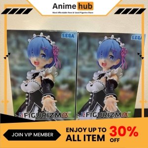 [100% Original] Re:Zero Starting Life in Another World FiGURiZM Rem Salvation Figure RE00134