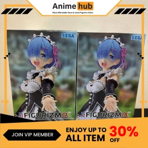 [100% Original] Re:Zero Starting Life in Another World FiGURiZM Rem Salvation Figure RE00134