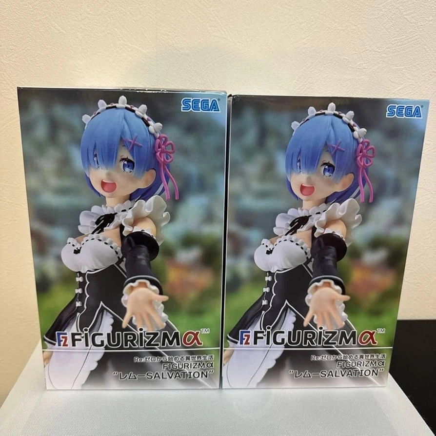 [100% Original] Re:Zero Starting Life in Another World FiGURiZM Rem Salvation Figure RE00134