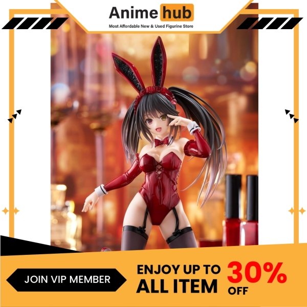 [100% Original] Date A Live V Desktop Cute Figure Kurumi Tokisaki - Bunny ver. Japan DAL0006 - Image 3