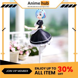 [100% Original] Ichiban Kuji Re:ZERO -Yorokobinasai, Ryoute ni Hanatte Yatsu yo- C Prize ? Rem Figure RE00127N