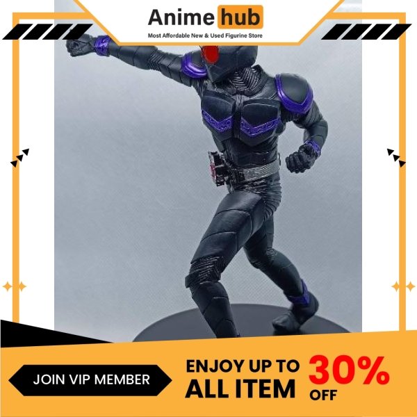 [100% Original]  Banpresto Kamen Rider W Hero's Brave Statue Figure Kamen Rider Joker KR00008N - Image 2