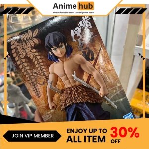 [100% Original] DXF Inosuke Hashibira (Unmasked) Demon Slayer Kimetsu no Yaiba DS00019