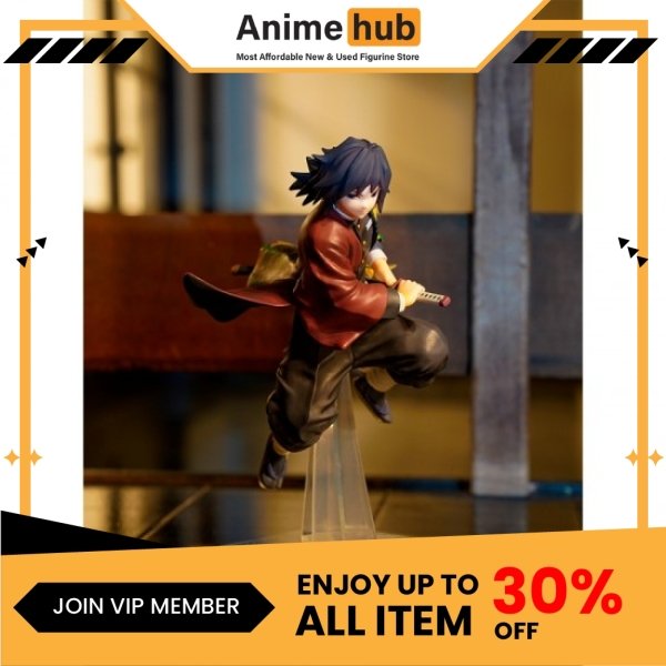 [100% Original] Ichiban Kuji Demon Slayer: Kimetsu no Yaiba Vol. 4 "Prize F TomiokA Giyu DS00040 - Image 2