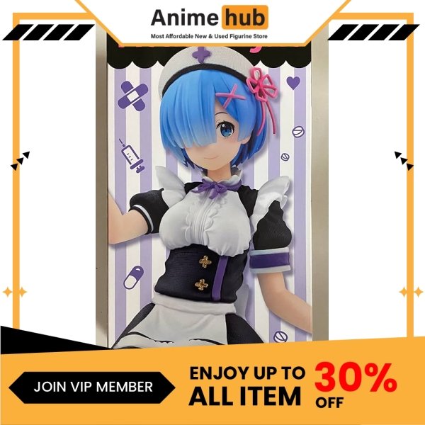 [100% Original] Rem "Re:ZeRo Starting Life in Another World" Precious Figure Rem ~ Nurse Maid Ver ~ Renewal RE00144 - Image 3