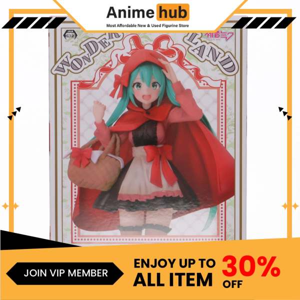 [100% Original] TAITO Hatsune Miku Wonderland Figure - Red Riding Hood MK00057 - Image 4