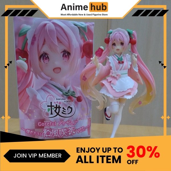 [100% Original]  Vocaloid Hatsune Miku Sakura Miku Coreful Figure MK00061 - Image 4