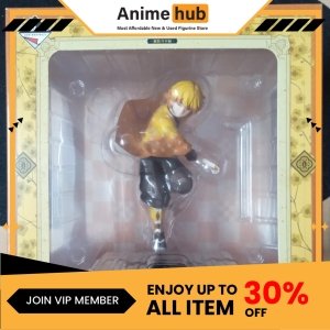 [100% Original] Ichiban Kuji Demon Slayer ~Mugen Train Edition~ C Prize Zenitsu Wagatsuma Figure DS00036