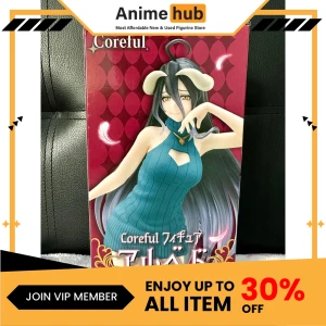 [100% Original] Overlord IV Albedo Knit Dress Renewal Ver. Coreful Taito Figure OV00001