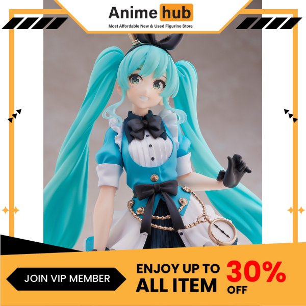 [100% Original] Taito: Vocaloid - Hatsune Miku Princess (Alice Ver.) AMP Prize Figure MK00049 - Image 4
