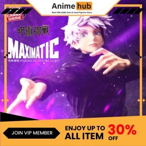 [100% Original] Jujutsu Kaisen Gojo Satoru Figure "MAXIMATIC SATORU GOJO" JK00034