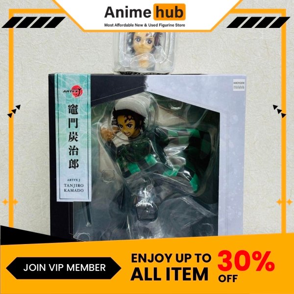 [100% Original]  KOTOBUKIYA ARTFX J Kimetsu no Yaiba Kamado Tanjiro with bonus face 1/8 DS00142 - Image 3