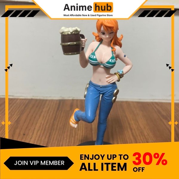 [100% Original] Banpresto One Piece Nami Figurine OP000052 - Image 3
