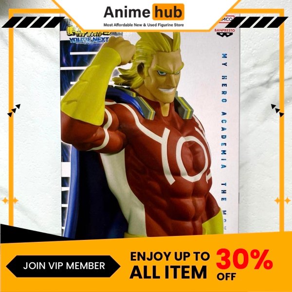 [100% Original] My Hero Academia The Movie You're Next Figure - All Might HA00071