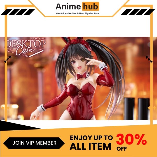 [100% Original] Date A Live V Desktop Cute Figure Kurumi Tokisaki - Bunny ver. Japan DAL0006 - Image 2