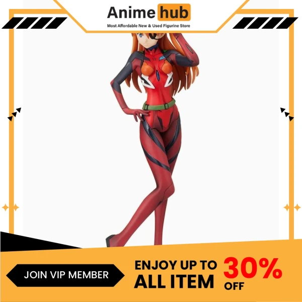[100% Original] Sega LPM Evangelion Last Mission Asuka Shikinami Langley EVA00010 - Image 3
