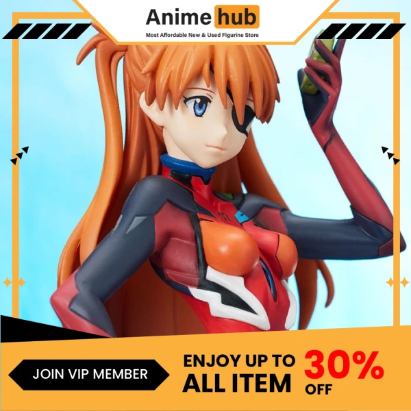 [100% Original] Sega LPM Evangelion Last Mission Asuka Shikinami Langley EVA00010 - Image 2