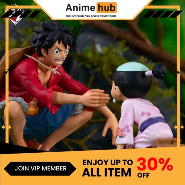 [100% Original] Luffy and Momonosuke - "Ichiban Kuji One Piece New Dawn" C Prize OP00024N - Image 3