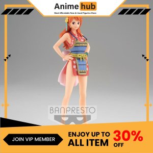[100% Original] Banpresto - One Piece - DXF - The Grandline Lady Wanokuni vol.7 Statue (Nami) OP00016N