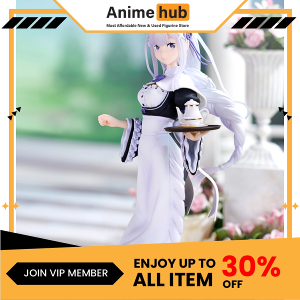 [100% Original] Ichiban Kuji Re: Zero -Rejoice, Flowers in Your Hands- B Prize Emilia Figure RE00091N - Image 5