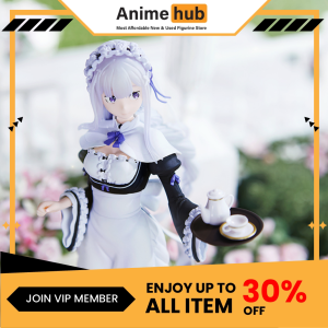 [100% Original] Ichiban Kuji Re: Zero -Rejoice, Flowers in Your Hands- B Prize Emilia Figure RE00091N