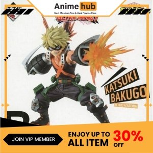 [100% Original] Ichiban Kuji My Hero Academia Ultra Impact Prize B Katsuki Bakugo Figure HA00040N