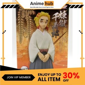 [100% Original] Banpresto - Demon Slayer Senjuro Rengoku vol. 43 (ver. A), Bandai Spirits Figure DS00029