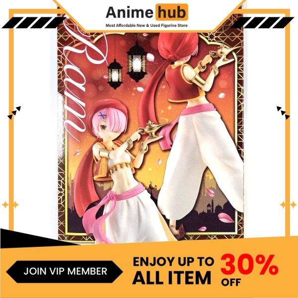 [100% Original] Re Zero Starting Life in Another World in Arabian Night Ram SSS Figure FuRyu RE00081N - Image 2