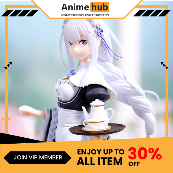 [100% Original] Ichiban Kuji Re: Zero -Rejoice, Flowers in Your Hands- B Prize Emilia Figure RE00091N - Image 2