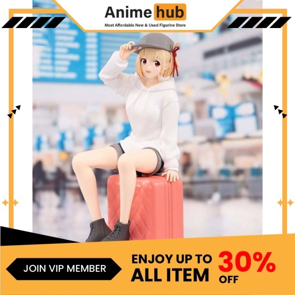 [100% Original]  Lycoris Recoil Chisato Nishikigi Travel for two figure BANPRESTO OT00118 - Image 2