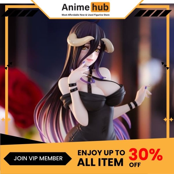 [100% Original] Overlord Trio-Try-iT Figure Albedo Mini Dress Ver. OV00012 - Image 6